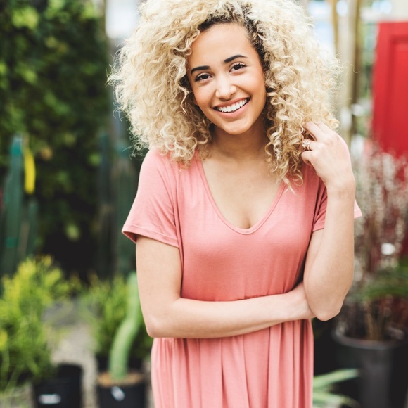 Pink maxi Dress - Picture 1 of 2